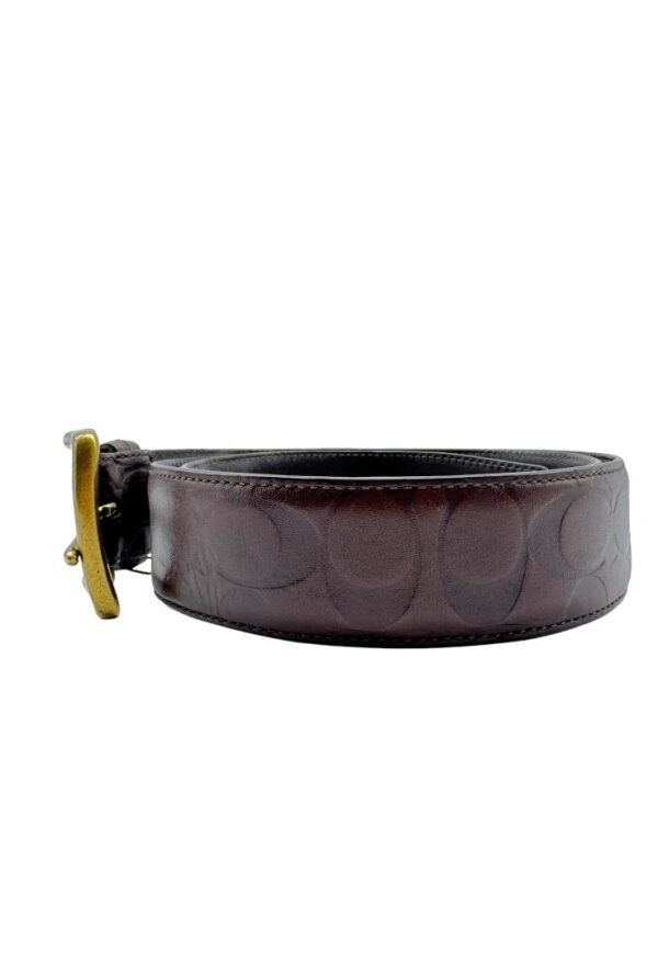 COACH - BELT MONOGRAM BROWN - Image 9